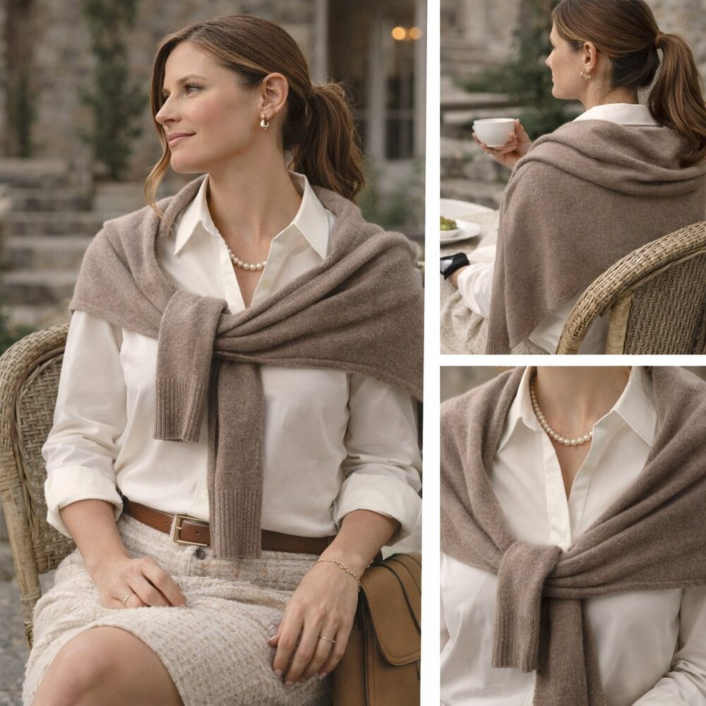 Riders by Lee Easy Care Ivory Button Down | XXL | Classic Stretch Blouse